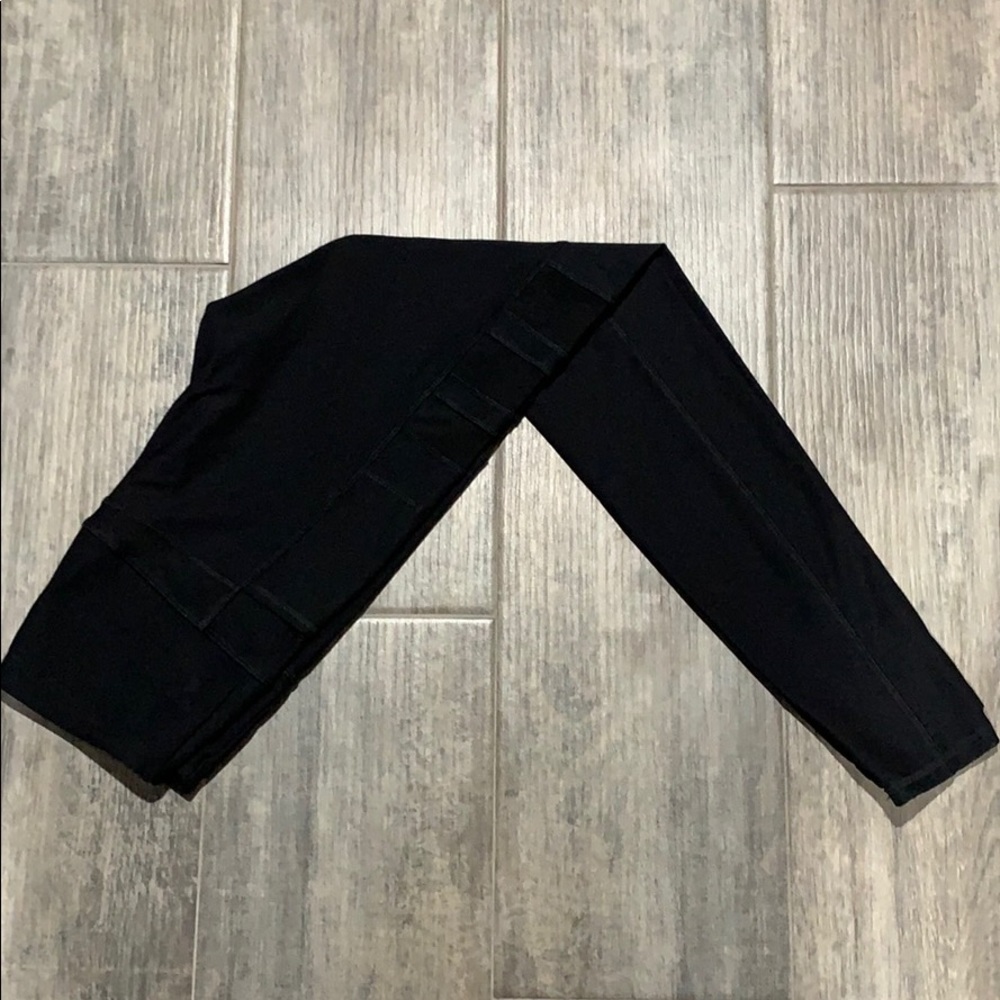 Black Sheer Leggings - Size S
